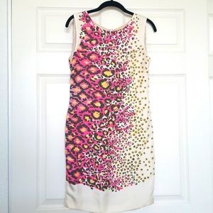 Valentino 100% silk multi color dress. Size 2.
